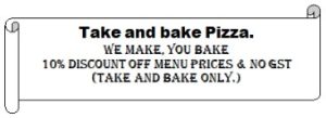 Discount on You Bake Pizza